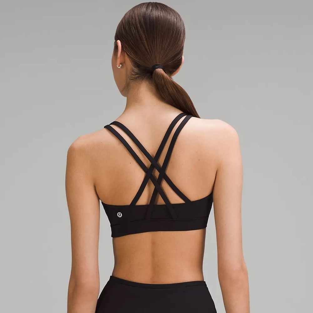 Lululemon energy bra in black